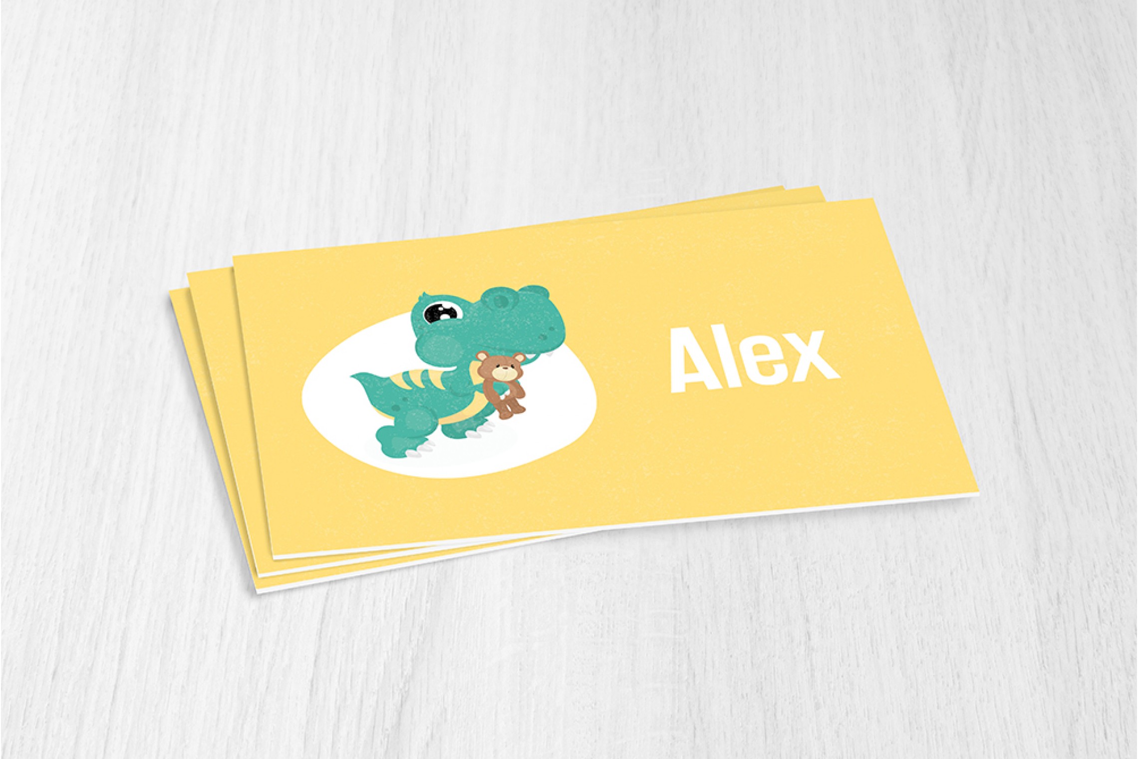 Dino met beertje